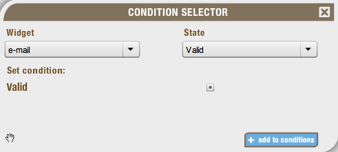 Condition state overview