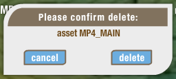 Live clip delete